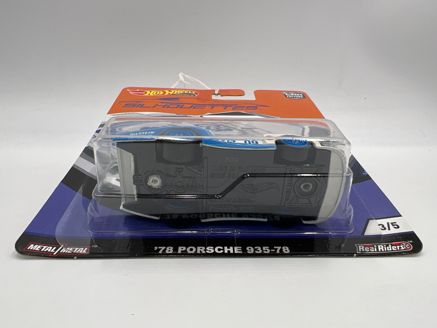 Hot Wheels Premium Silhouettes #3 78 Porsche 935-78 White/Blue 253A