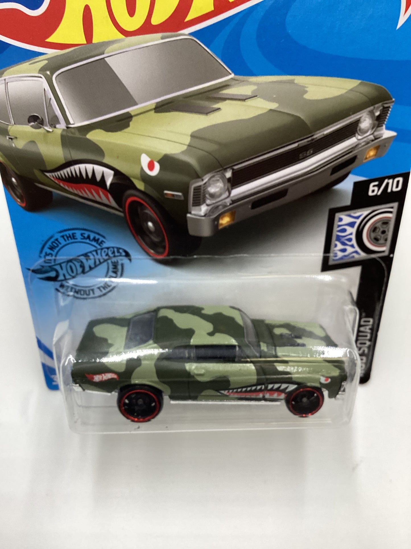 2020 Hot Wheels #73 68 Chevy Nova Green 16D