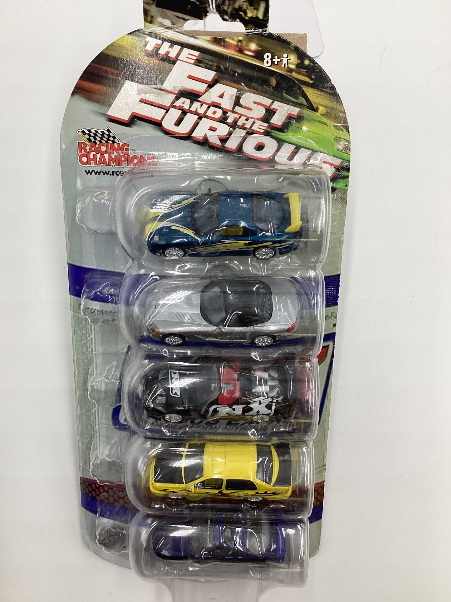 Racing Champions The Fast and Furious 5 Pack Jetta/Civic/Viper/Supra/RX-7