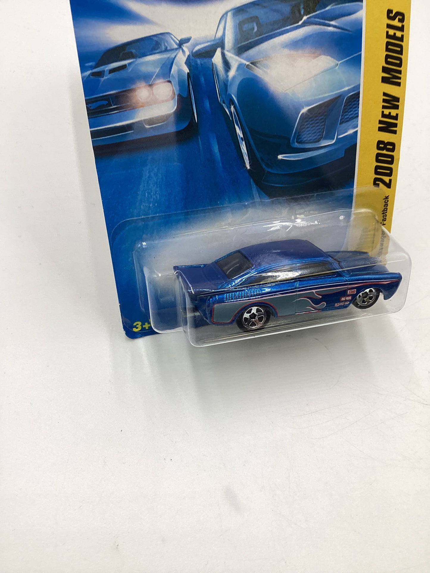 2008 Hot Wheels New Models #39 65 Volkswagen Fastback Blue 96C