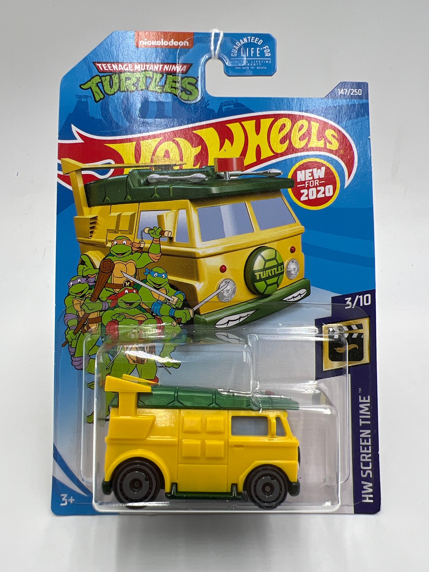 2020 Hot Wheels Screen Time #147 TMNT Party Wagon