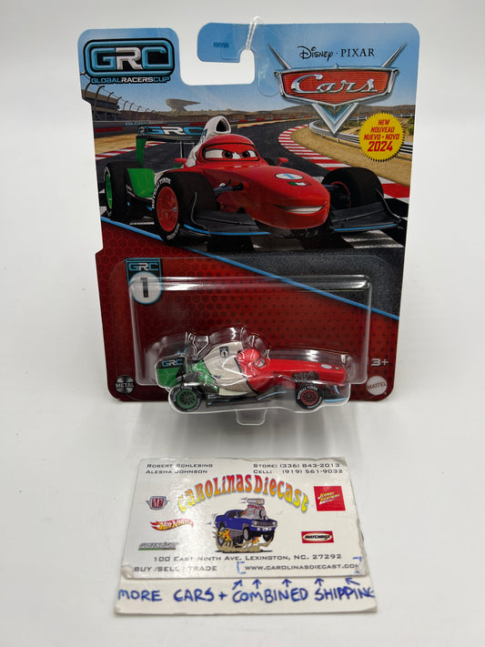 2024 Disney Pixar Cars GRC #1 Francesco Bernoulli Red 142C