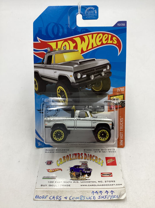 2020 Hot wheels Zamac 010 70 Dodge Power Wagon #152 146F