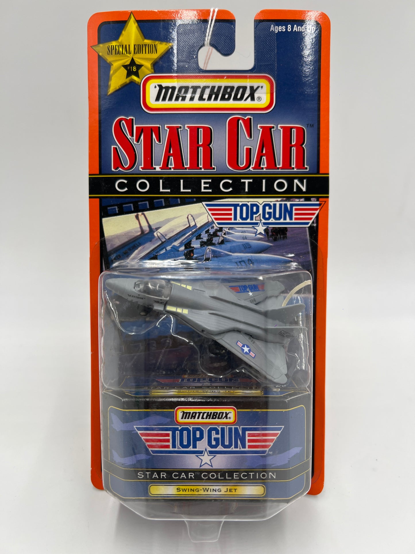 Matchbox Star Car Collection Top Gun Swing-Wing Jet