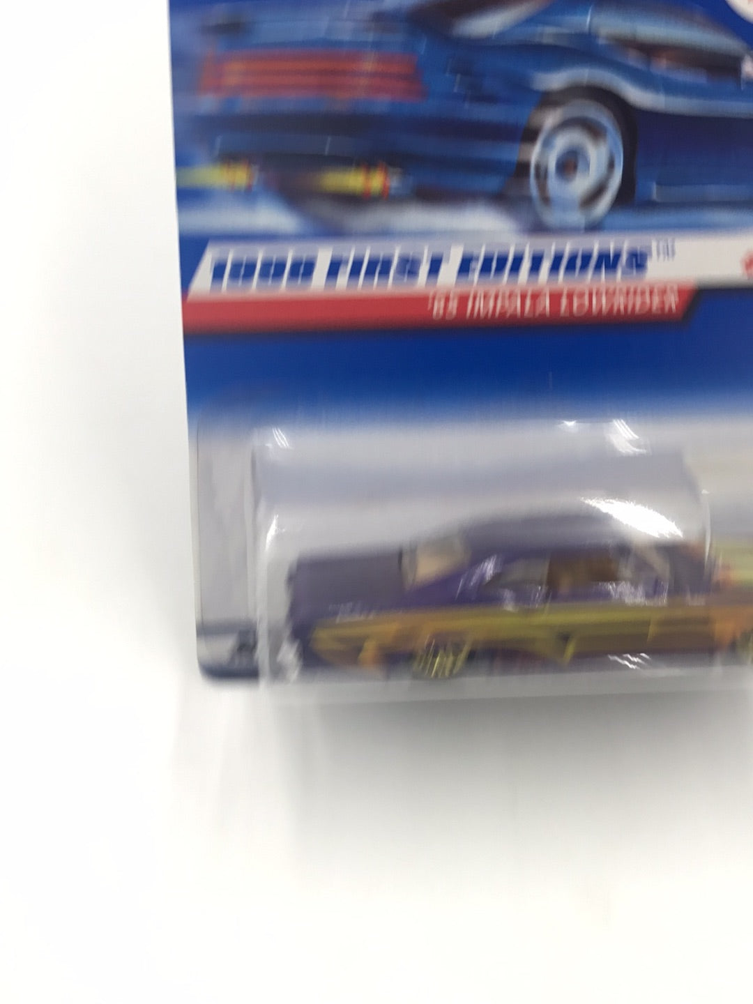 1998 hot wheels #635 65 Impala lowrider 16D