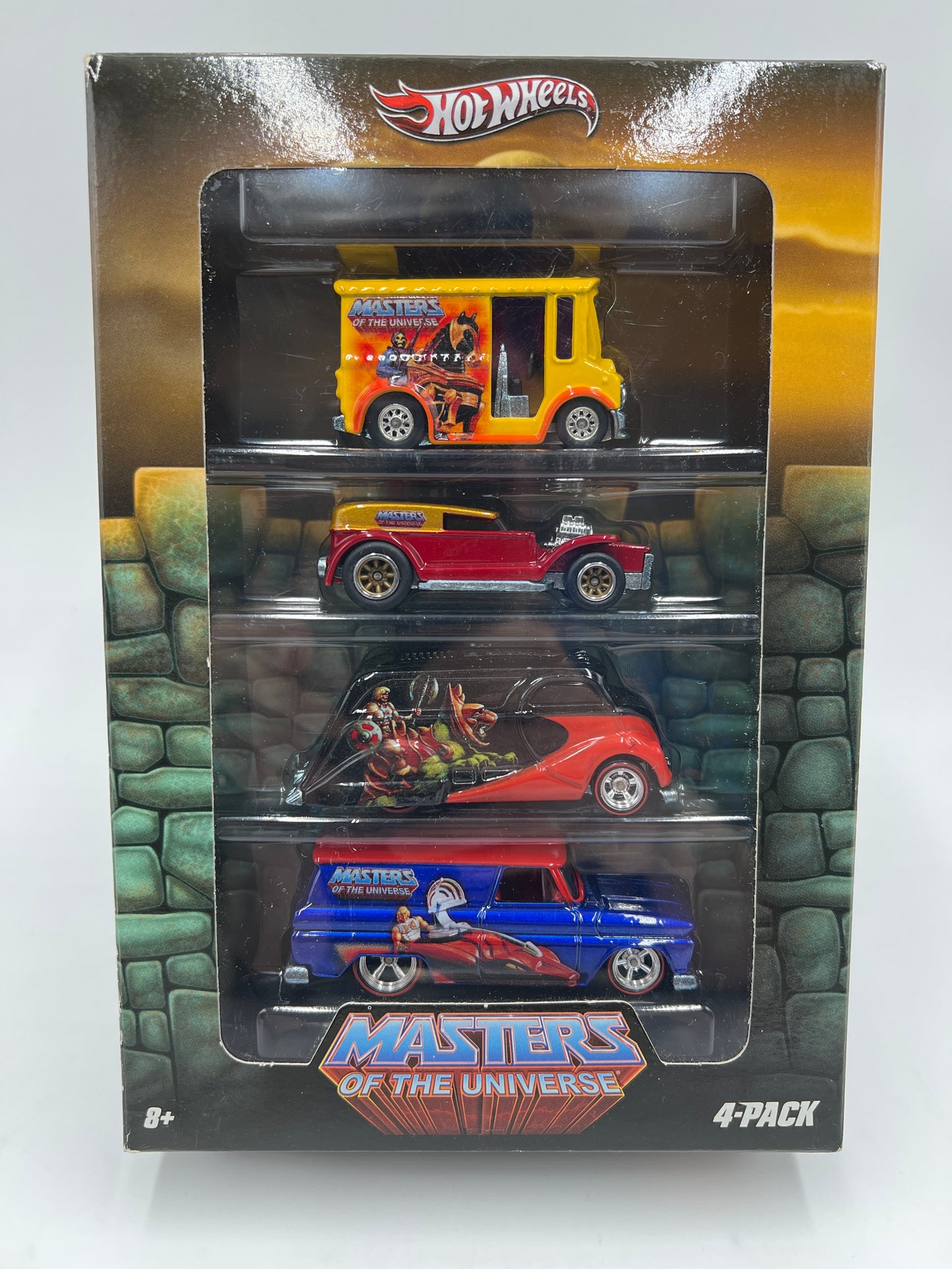 2011 Hot Wheels Premium Nostalgia Series 4 Pack Masters Of The Universe