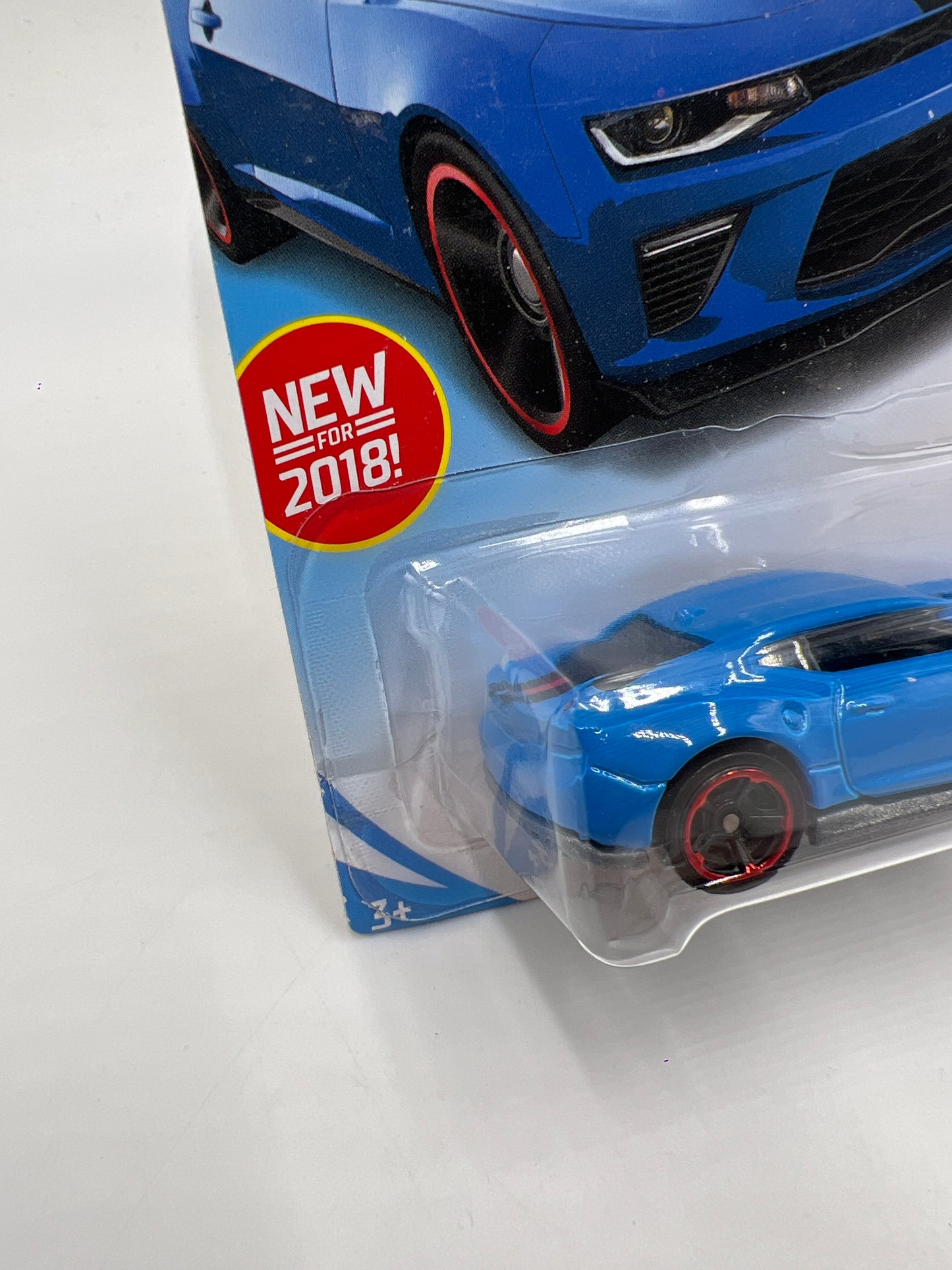2018 Hot Wheels Muscle Mania #265 18 Camaro SS Blue 6D