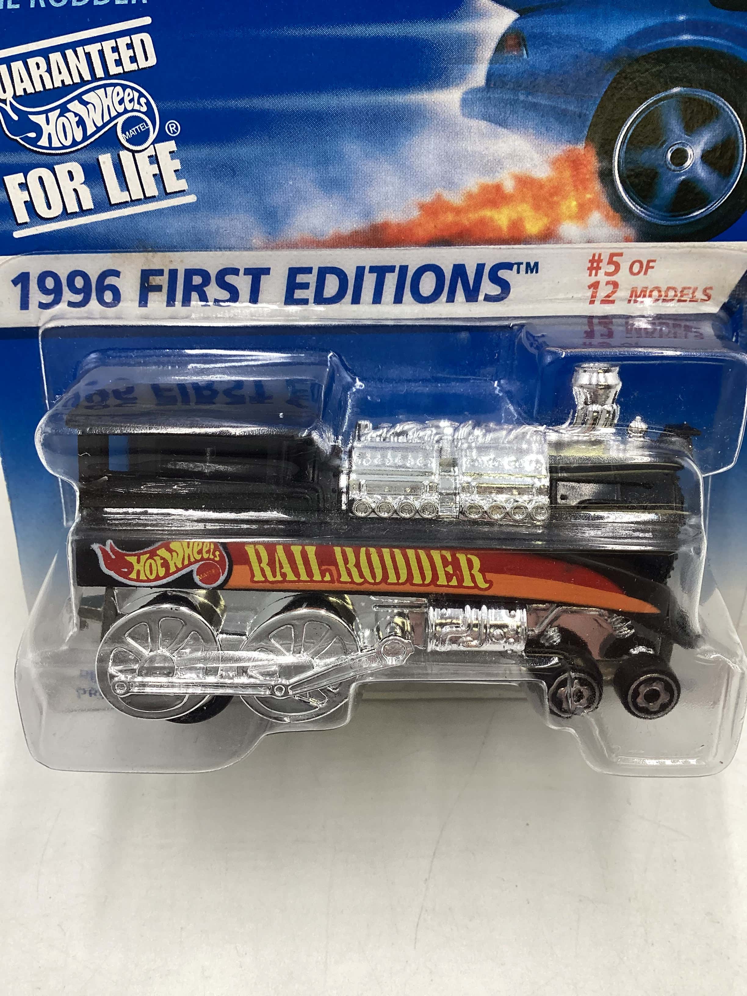 1996 Hot Wheels #370 First Editions Series 5/12 Rail Rodder 67F