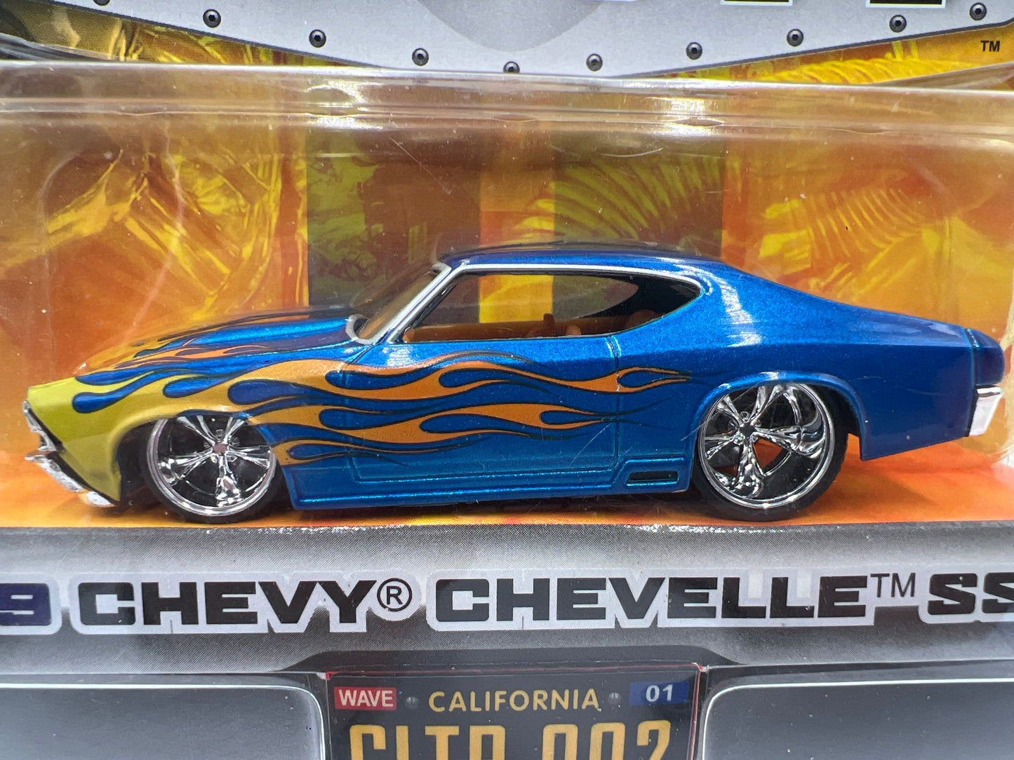 Jada Dub City Big Time Muscle #2 69 Chevy Chevelle SS Blue 185G