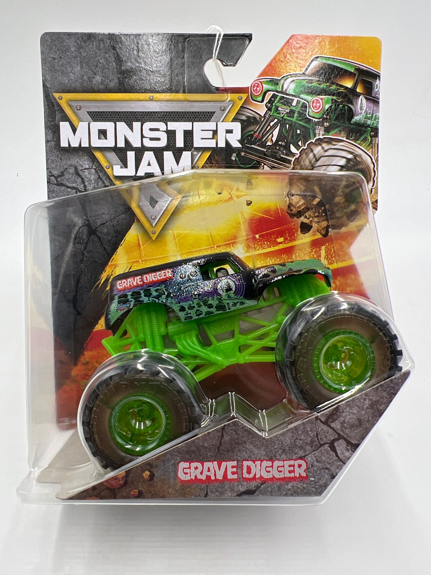 Monster Jam Series 1 Grave Digger W/Clear Green Wheels 125C