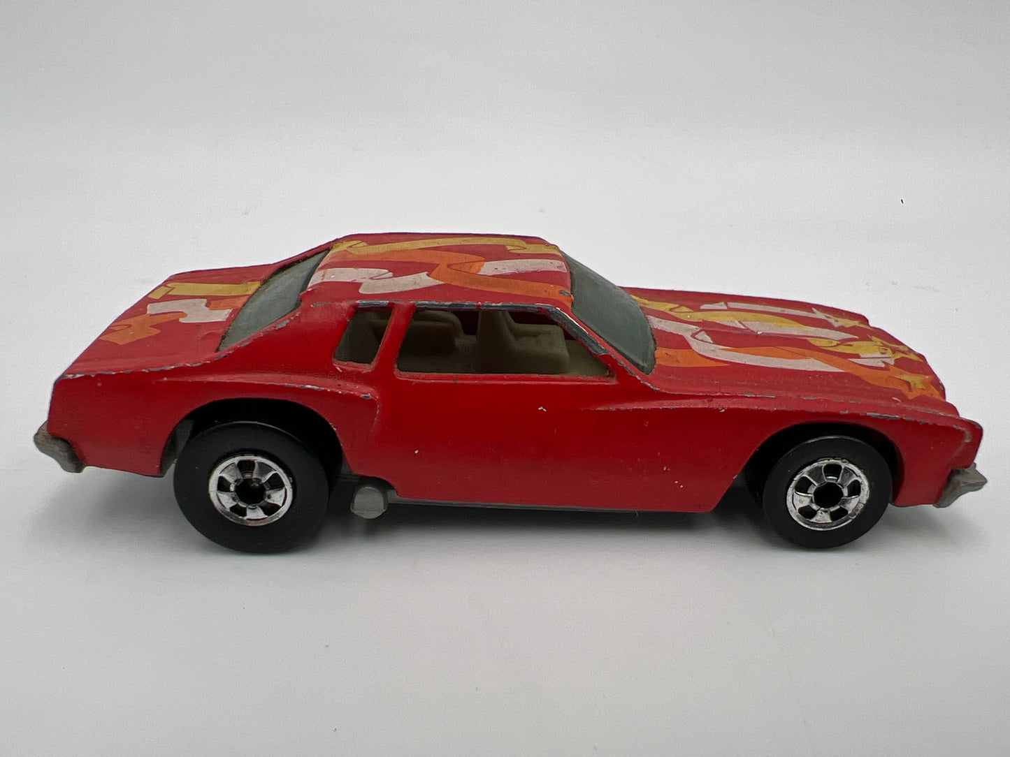 1983 Hot Wheels Blackwall Speed Machines Lowdown Monte Carlo Red Loose