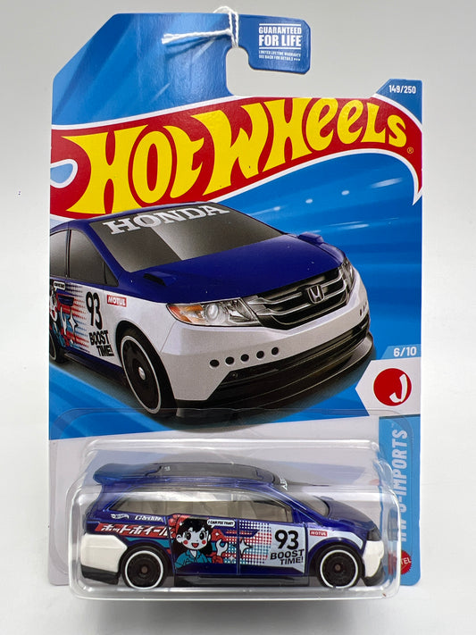 2026 Hot Wheels H Case #149 Honda Odyssey Blue