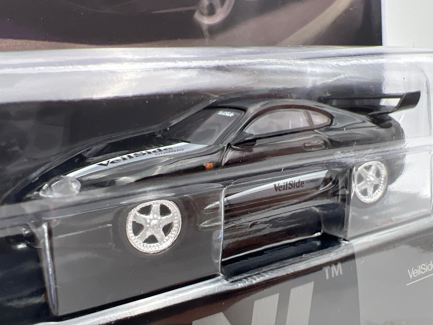 Mini GT #1107 Toyota Supra VeilSide Combat V-II Black 221D
