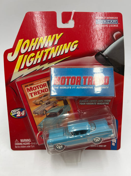 Johnny Lightning Motor Trend #2 1958 Chevy Impala Light Blue 221E