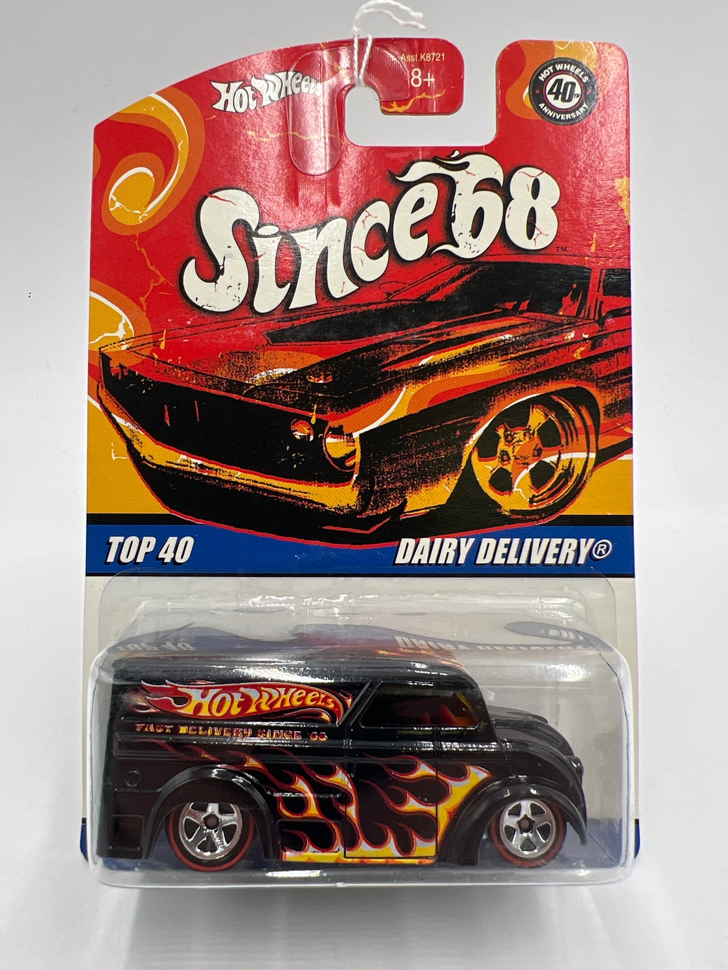 Hot Wheels Since 68 Top 40 #22 Dairy Delivery Black
