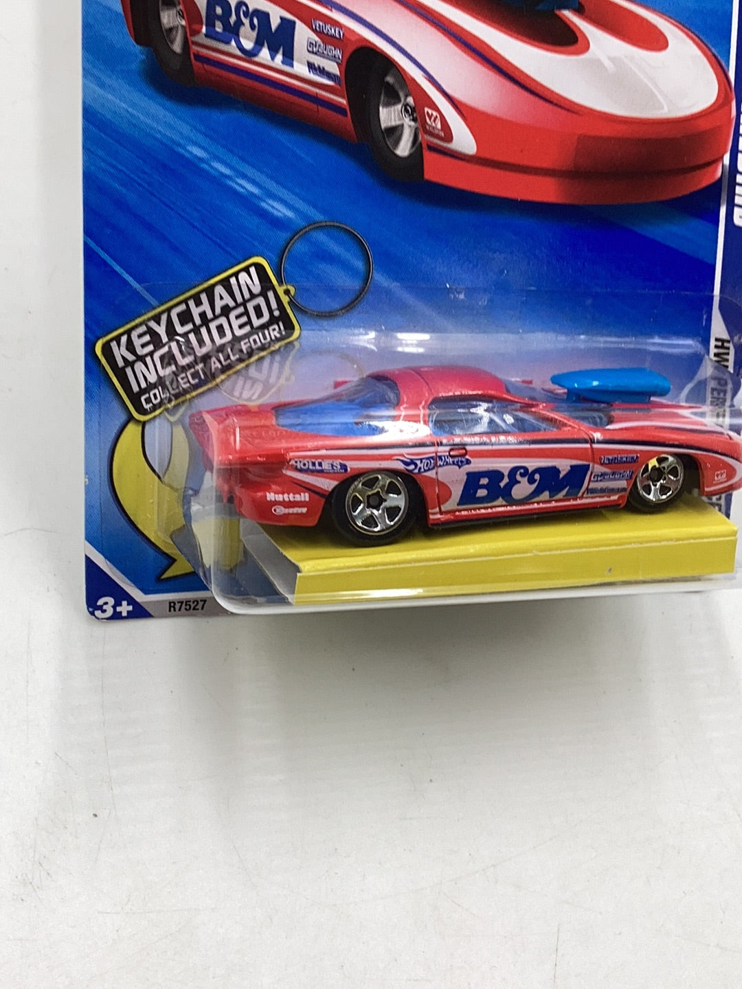 2010 Hot Wheels #102 Pro stock Firebird w/ twin mill III keychain Walmart exclusive 235G