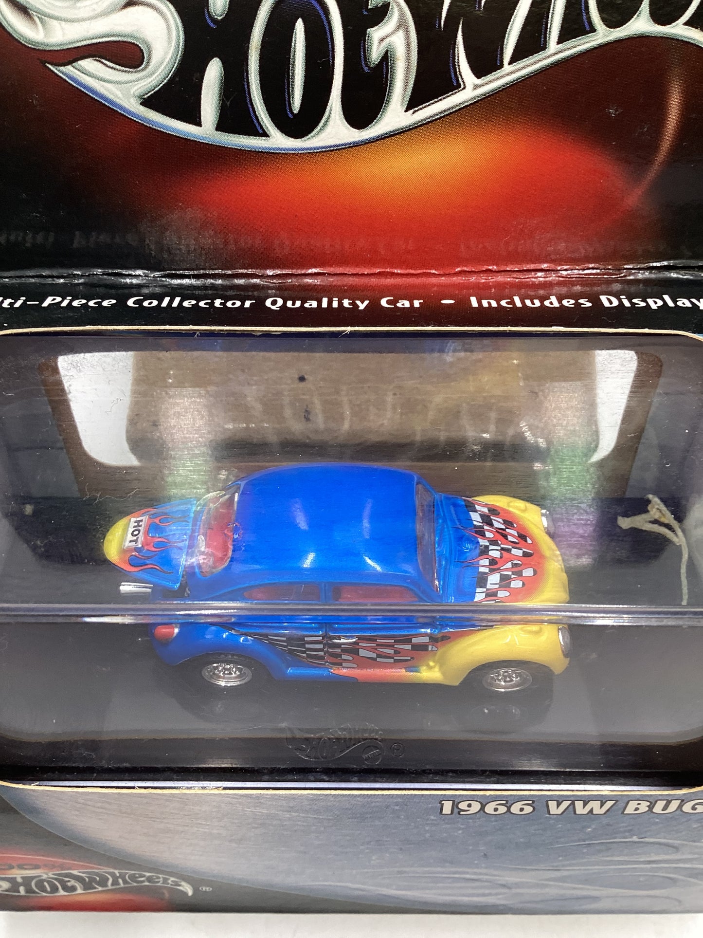 Hot Wheels 100% Black Box VW Bug Blue