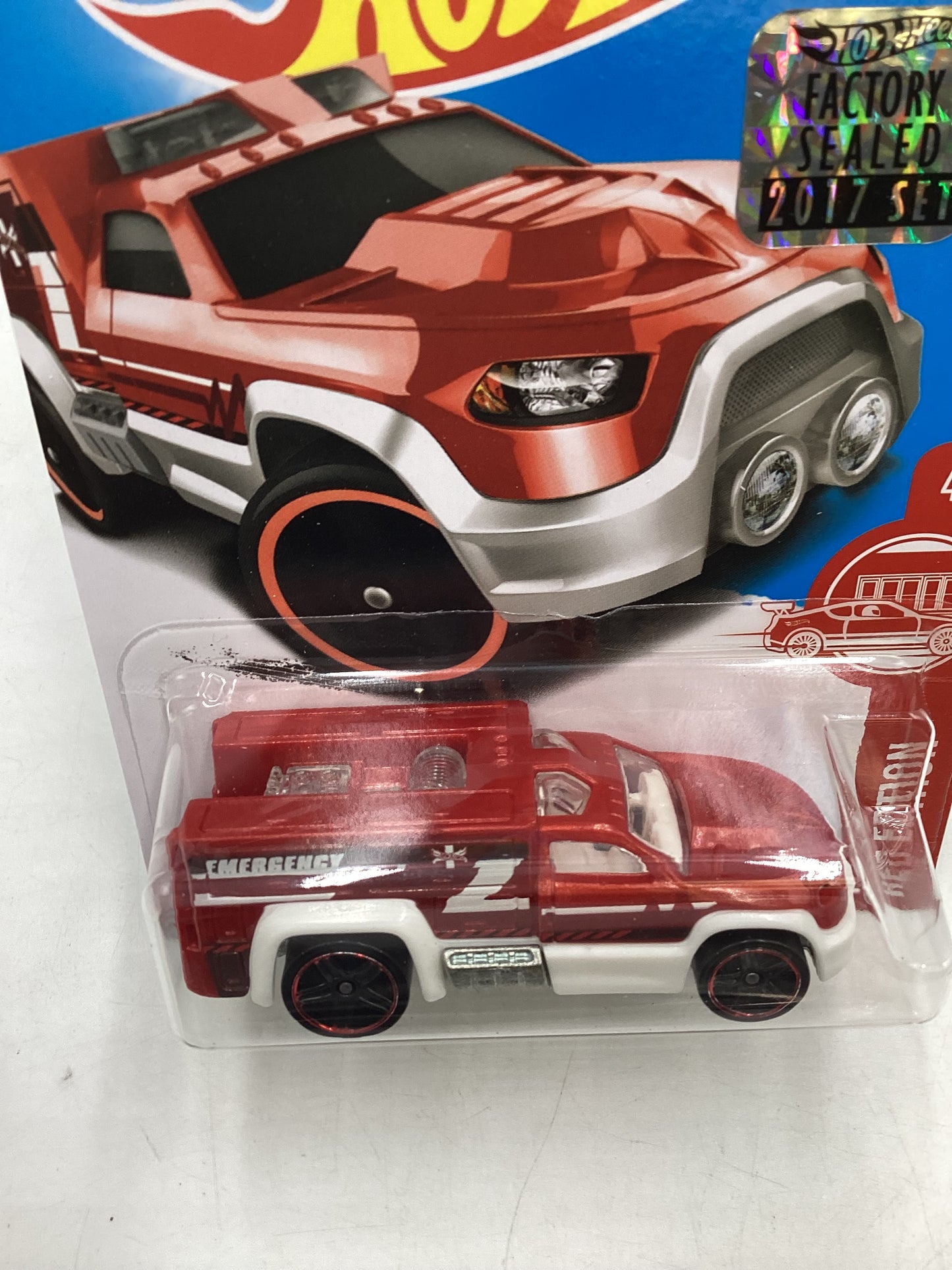 2017 Hot Wheels Factory Sealed Target Exclusive Rescue Duty 145H