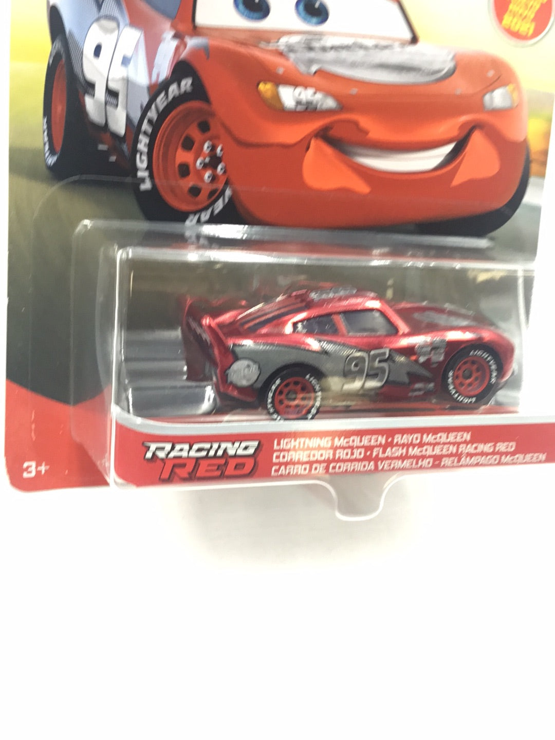 2021 Disney Pixar Racing Red McQueen Chase