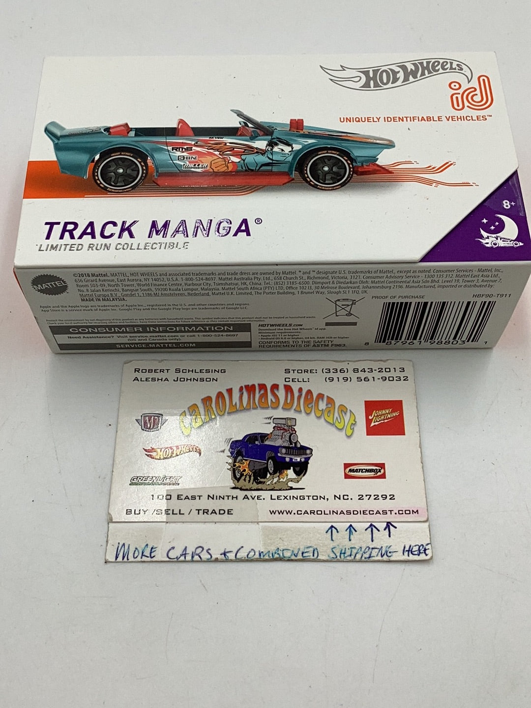 Hot Wheels ID Track Manga series 2