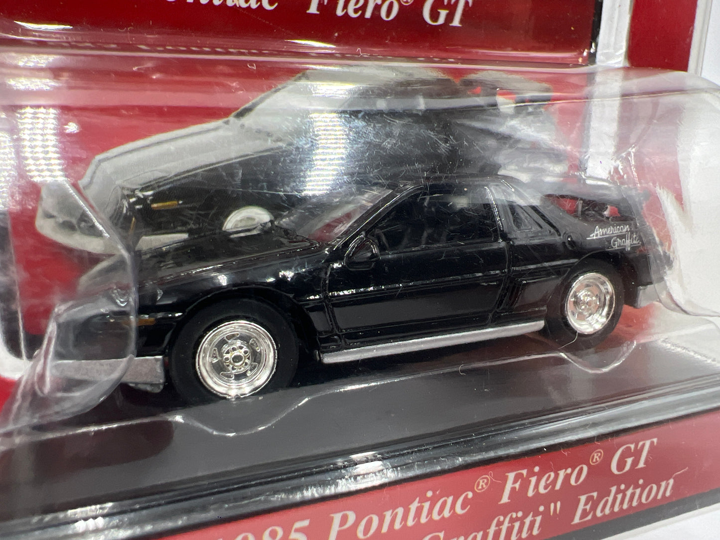 Motor Max American Graffiti Edition 1985 Pontiac Fiero GT Black SR