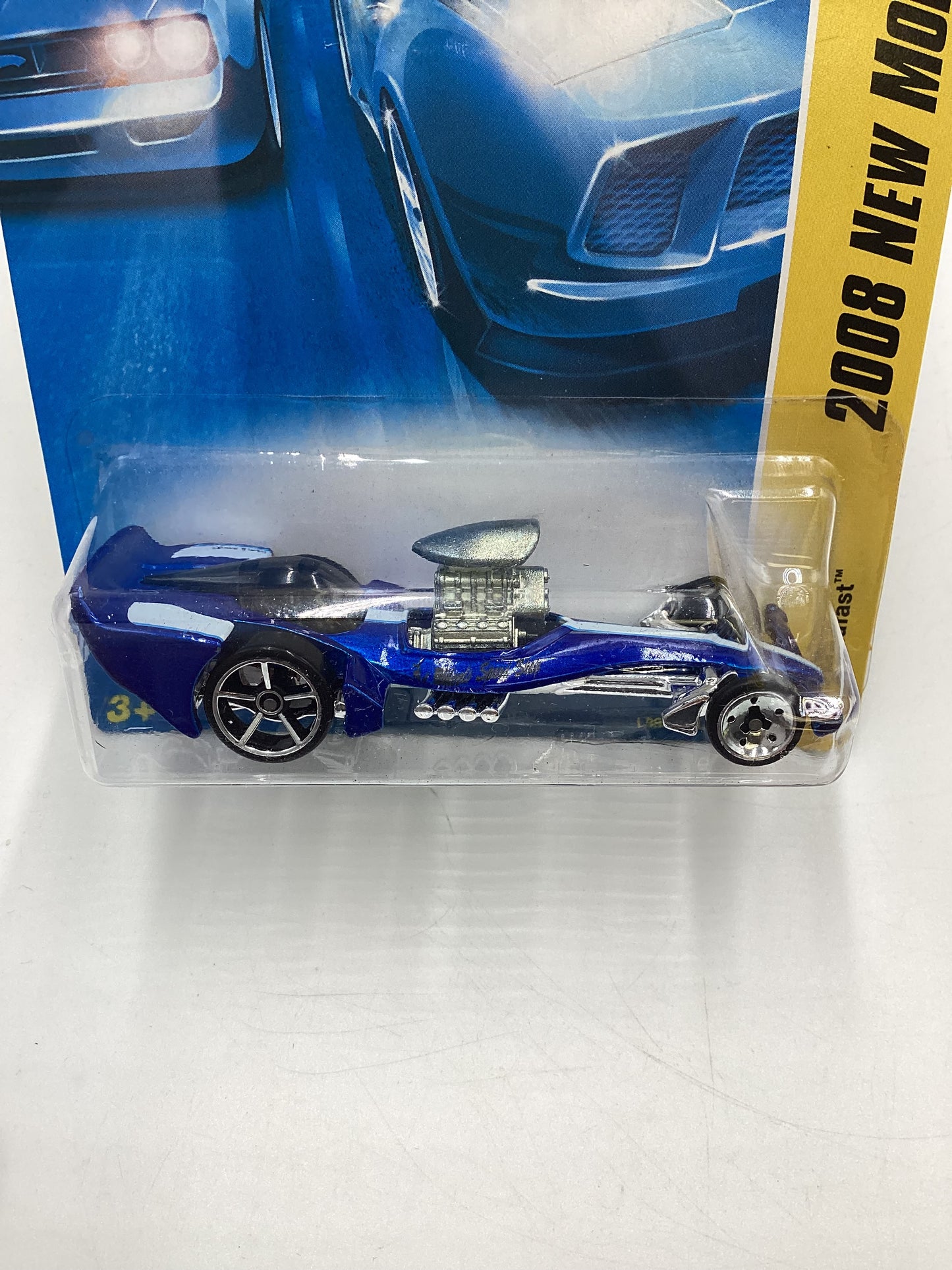 2008 Hot Wheels New Models #34 Madfast Blue BB3