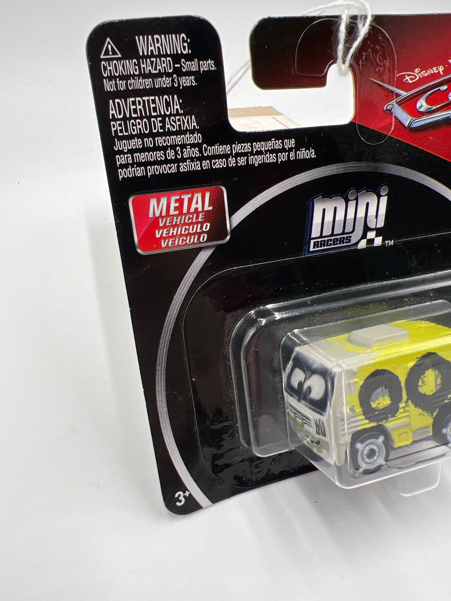 Disney Pixar Cars Mini Racers Arvy White/Yellow 140A