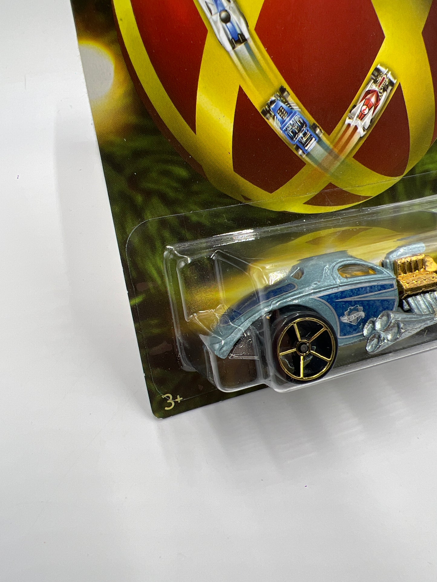 Hot Wheels Holiday Hot Rods 1/4 Mile Coupe Light Blue 154A