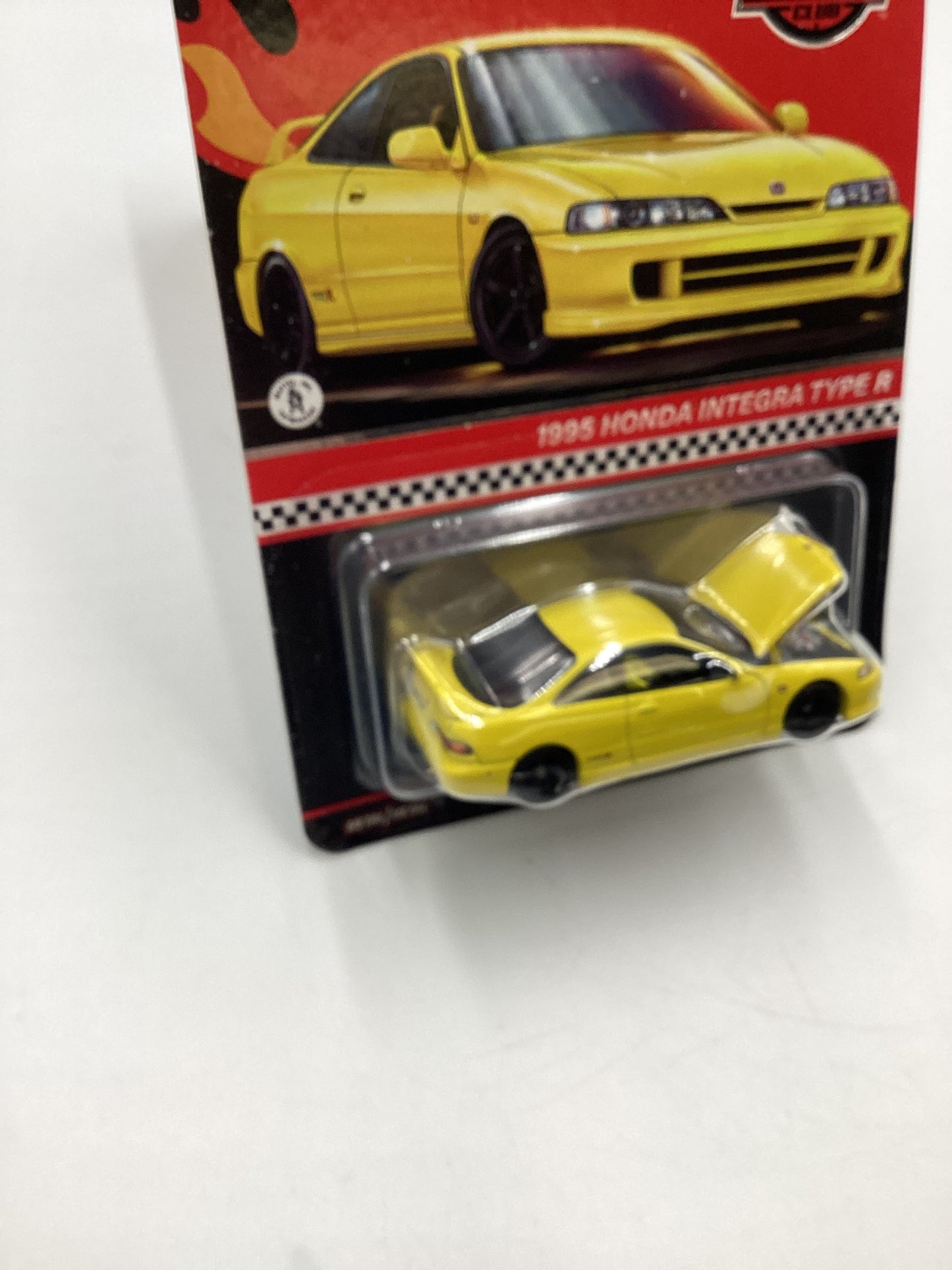 2024 Hot Wheels RLC 1995 Honda Integra Type R Yellow W/ protector