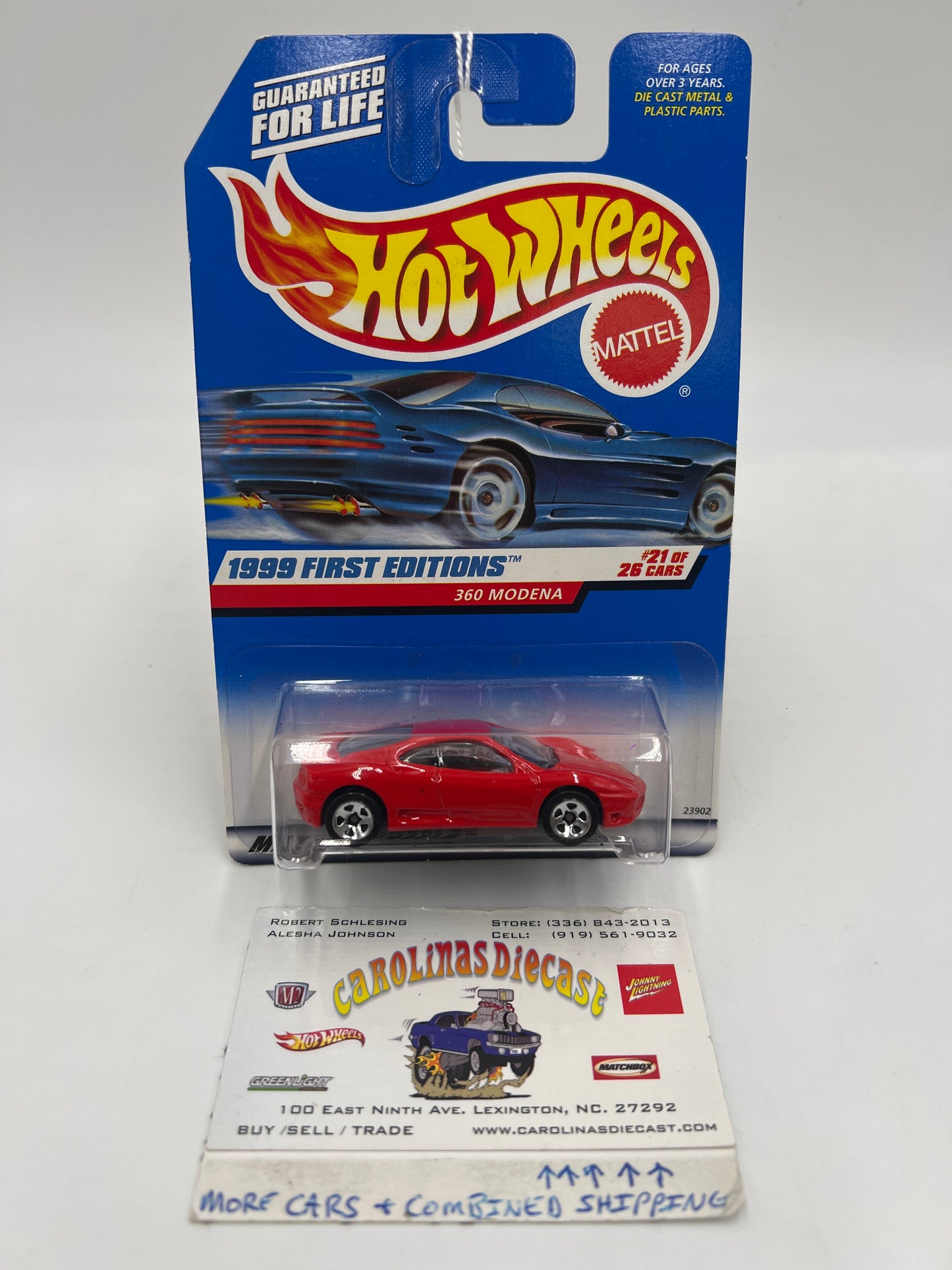1999 Hot Wheels First Editions #1113 Ferrari 360 Modena Red