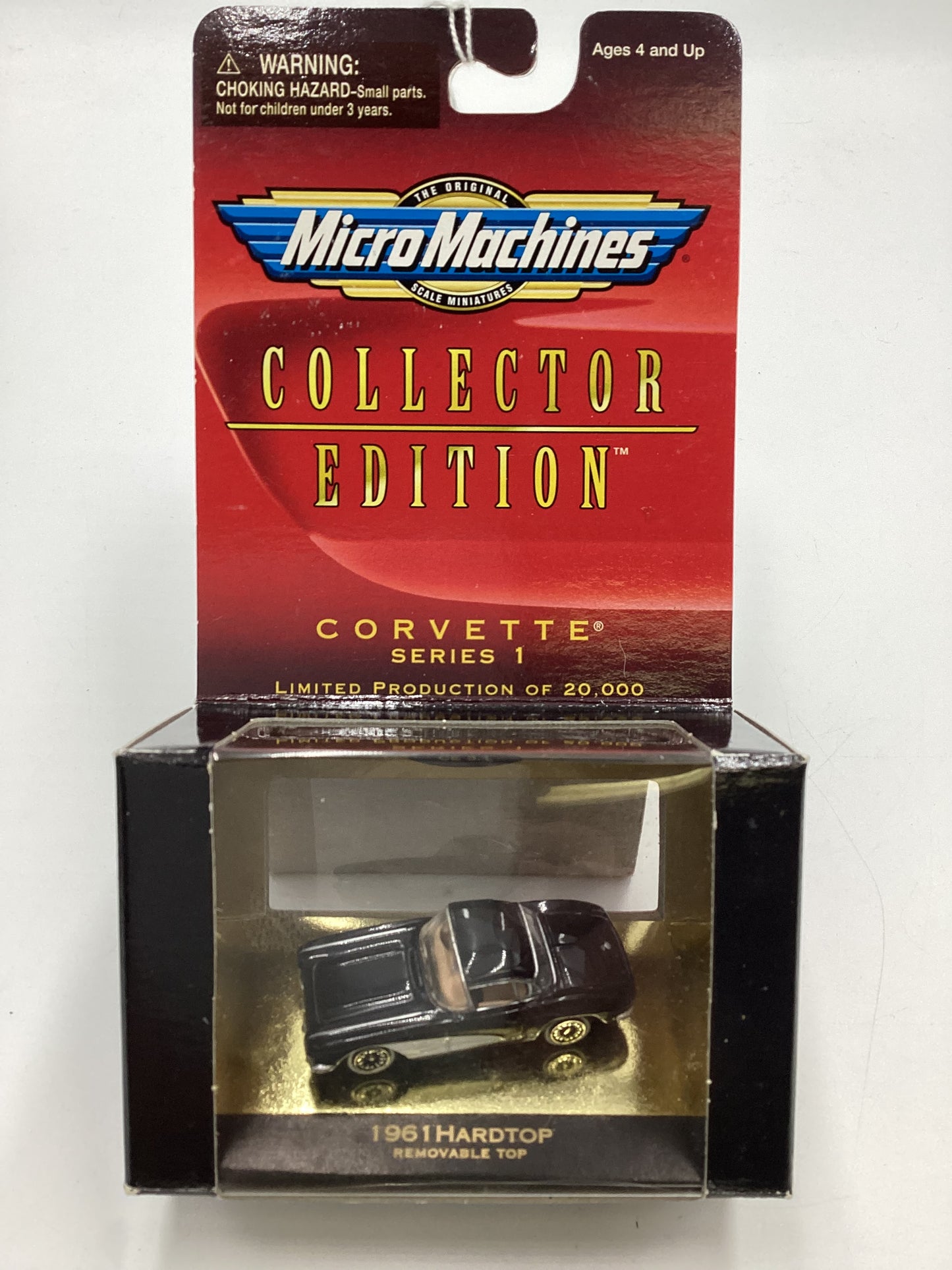 Micro Machines Collectors Edition Corvette Series 1 1961 Hard Top 1/20000 SR CE 3.1