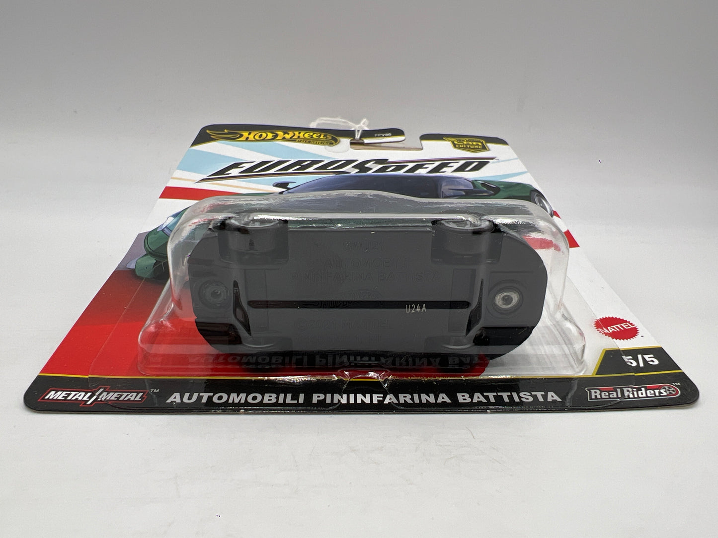 2025 Hot Wheels Car Culture Premium Euro Speed #5 Automobili Pininfarina Battista Green 254i