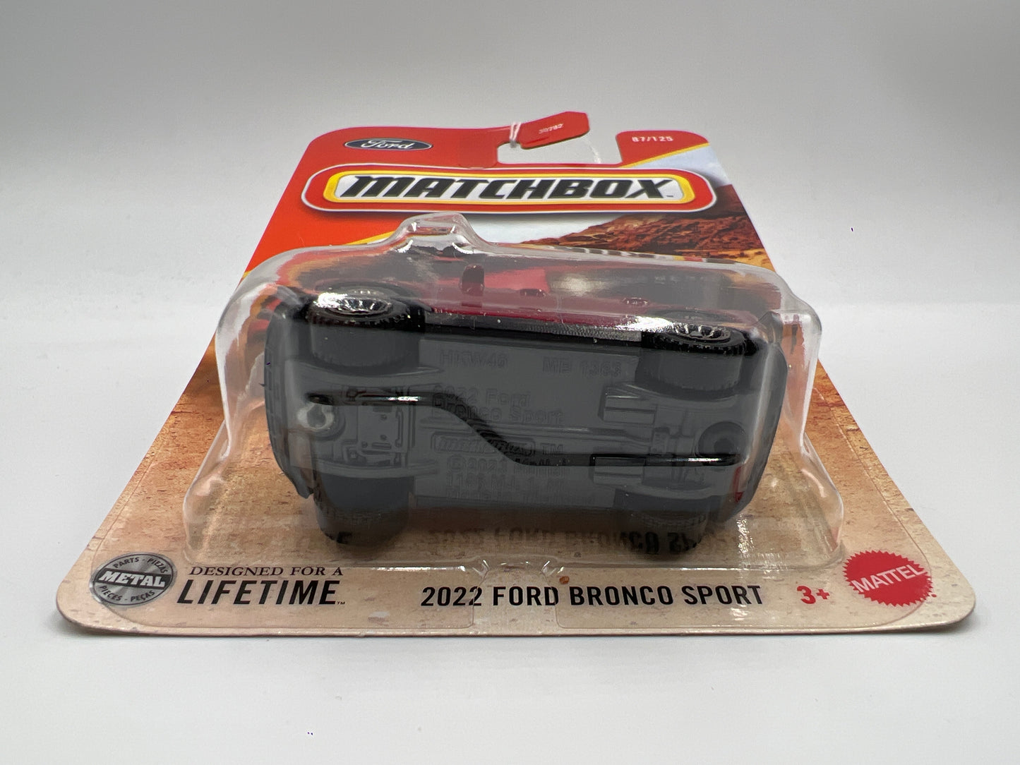 2025 Matchbox #87 2022 Ford Bronco Sport Red 215D
