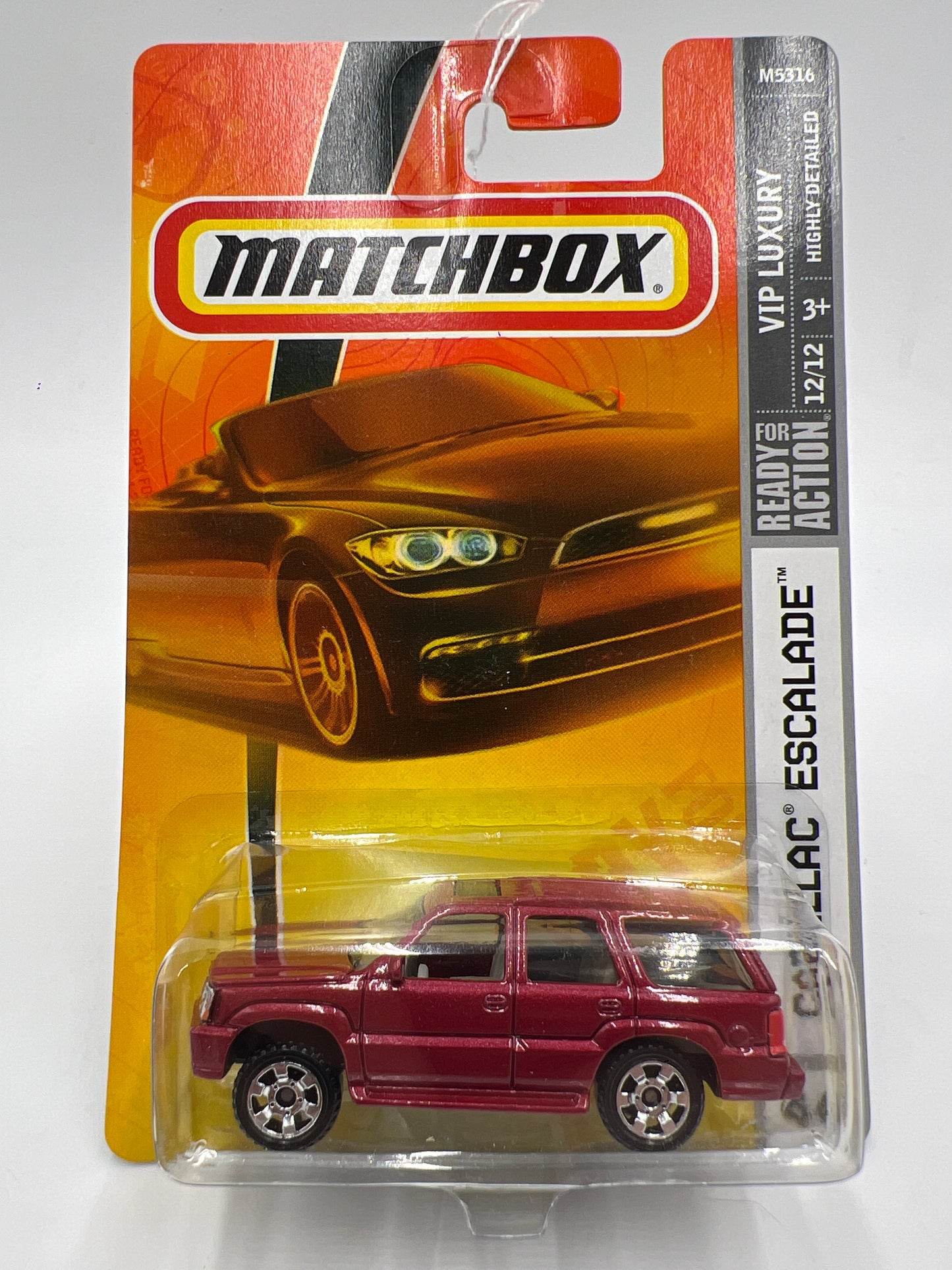 Matchbox VIP Luxury #44 Cadillac Escalade Red Bad Blister 208B