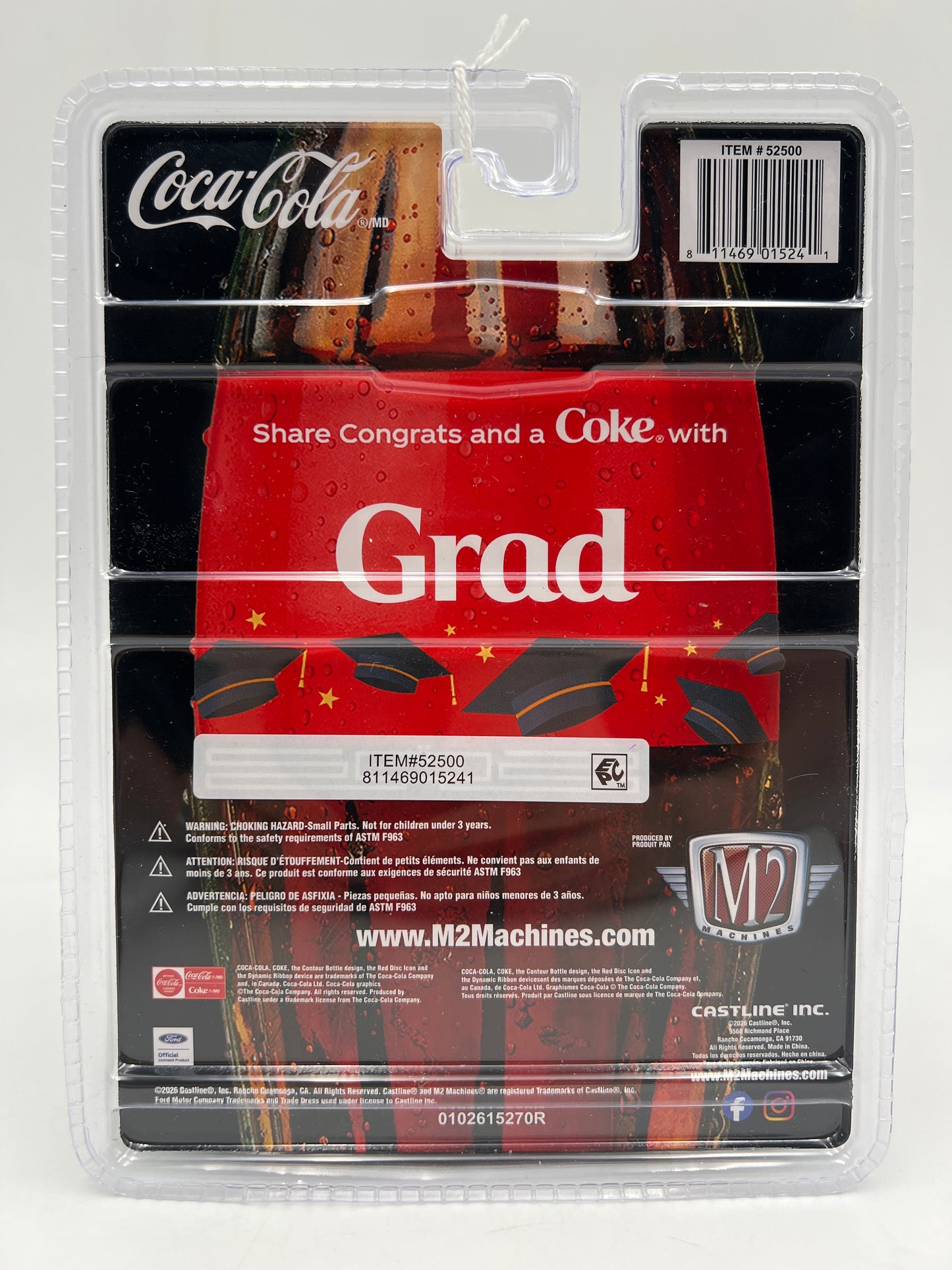 M2 Machines A72 Coca Cola Grad 1995 Ford Ranger Red