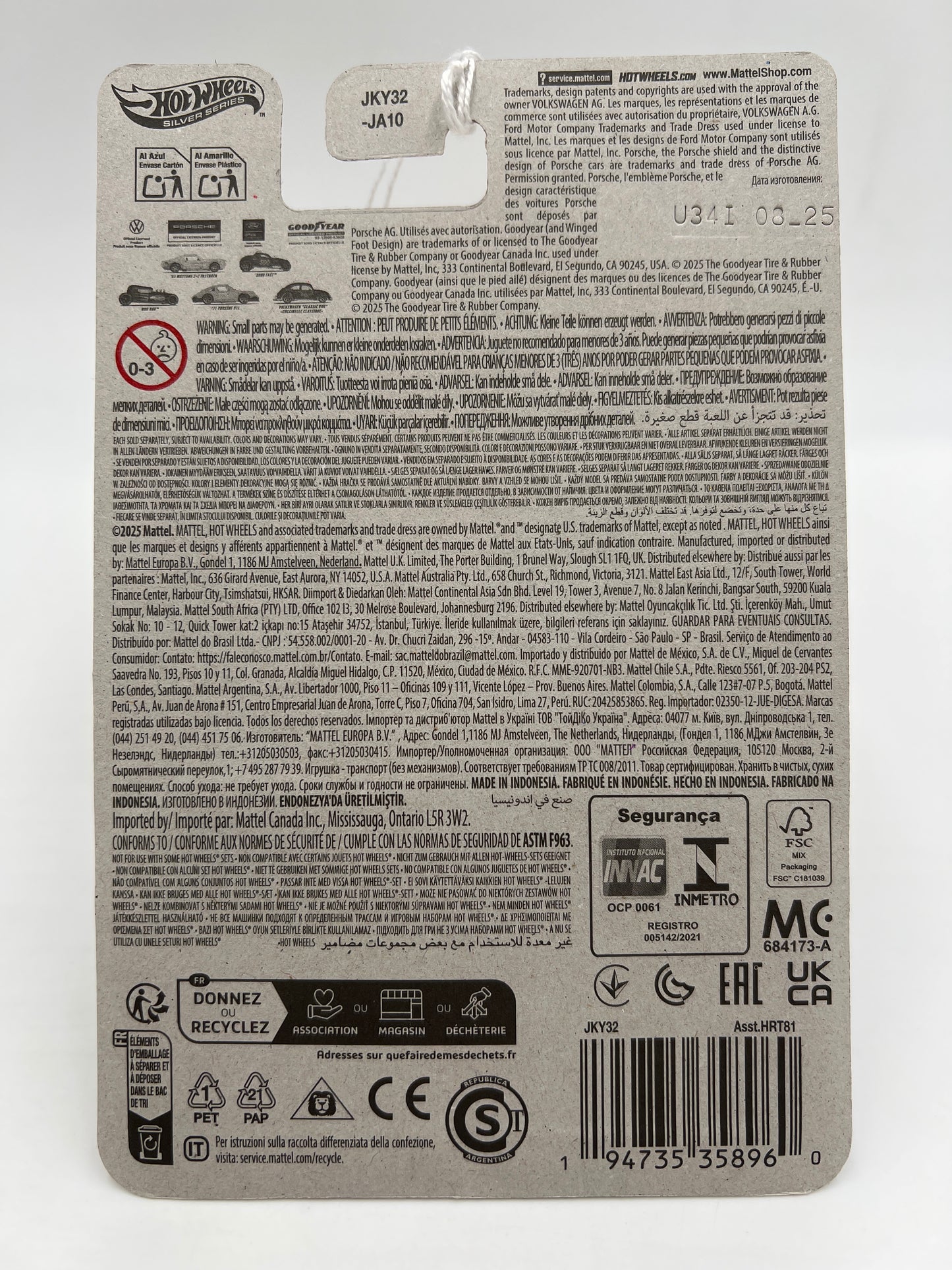 2025 Hot Wheels Silver Series Vintage Club Grand Prix #2 Sooo Fast Red 156i