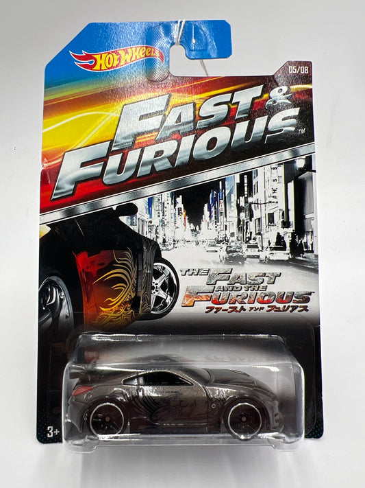 Hot Wheels Fast and Furious #5 Nissan 350Z Gray/Black SR