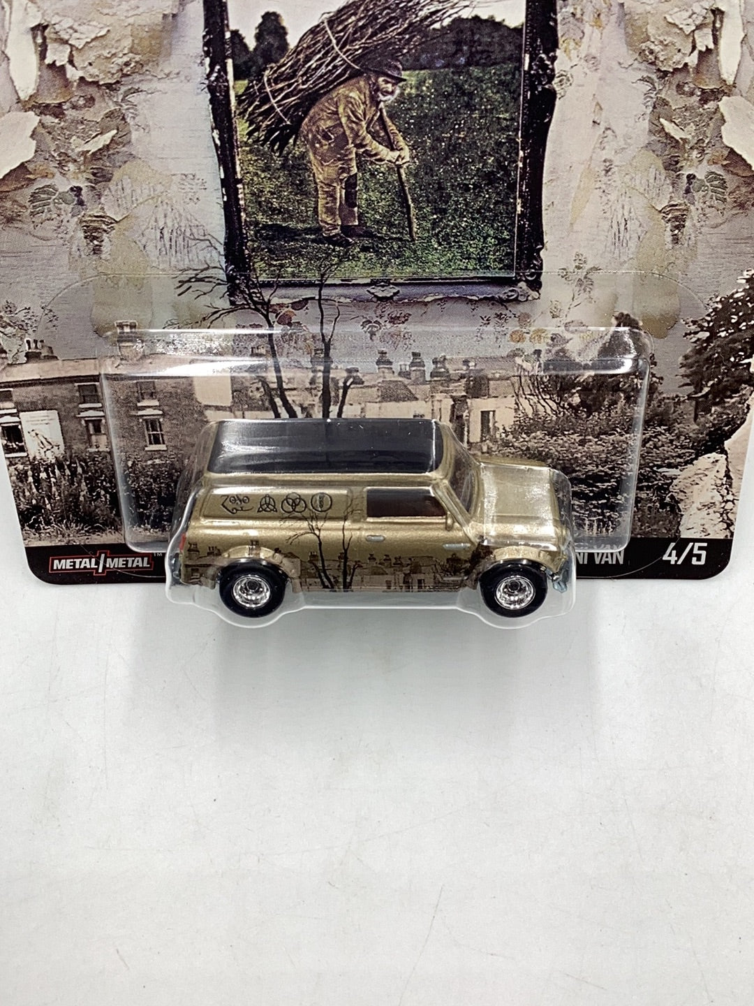 Hot Wheels Led Zeppelin 4/5 67 Austin Mini Van 265H