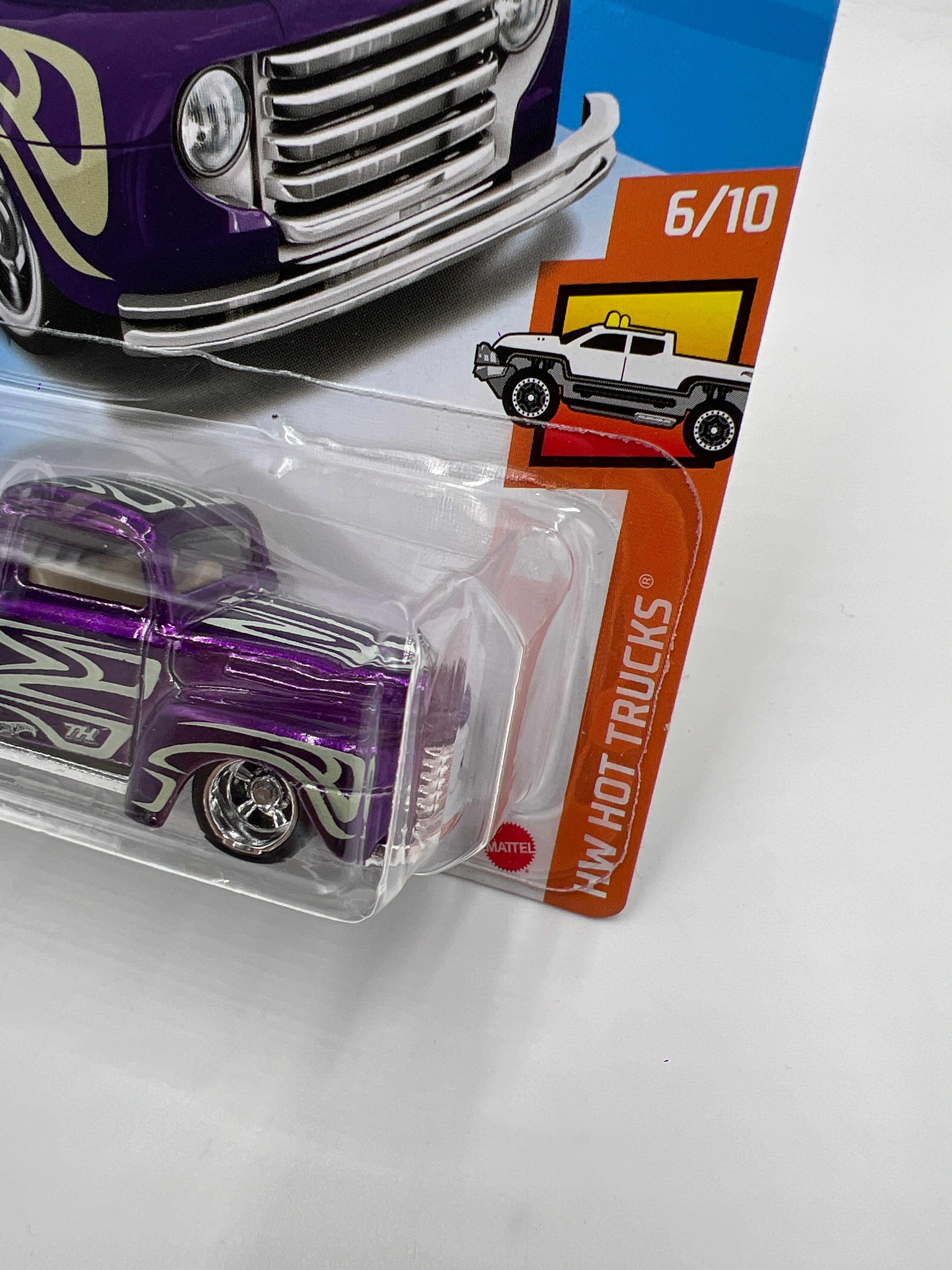 2021 Hot Wheels Super Treasure Hunt #225 49 Ford F1 Purple W