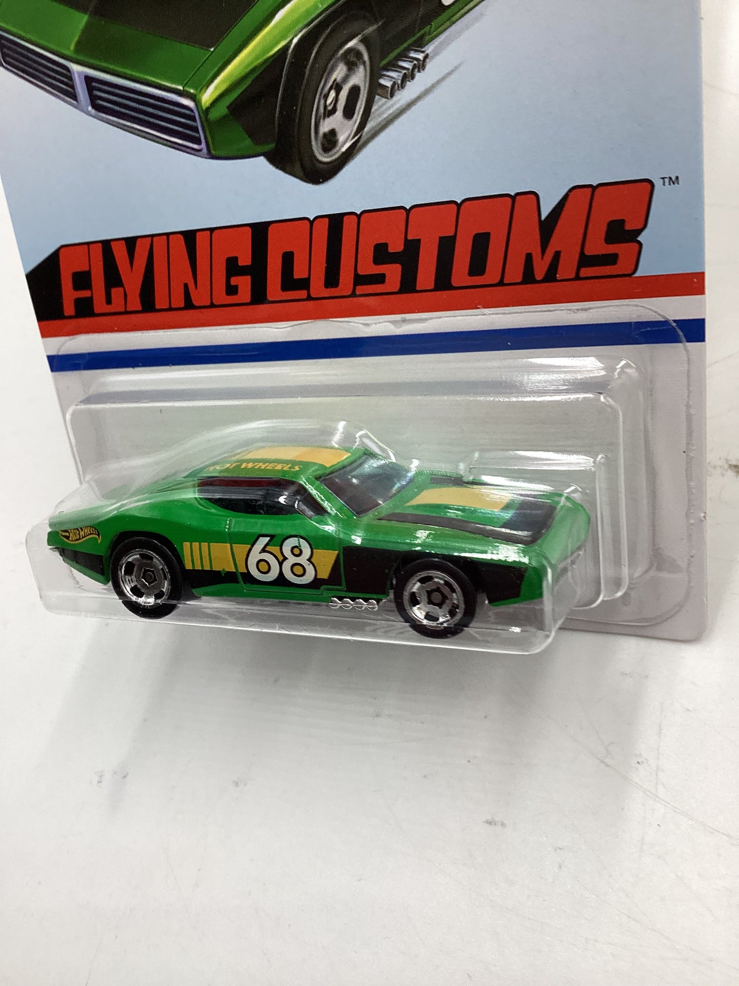 Hot Wheels Target Exclusive Flying Customs Custom Otto Green 154i