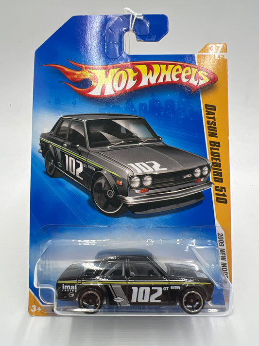 2009 Hot Wheels New Models #37 Datsun Bluebird 510 Black SR