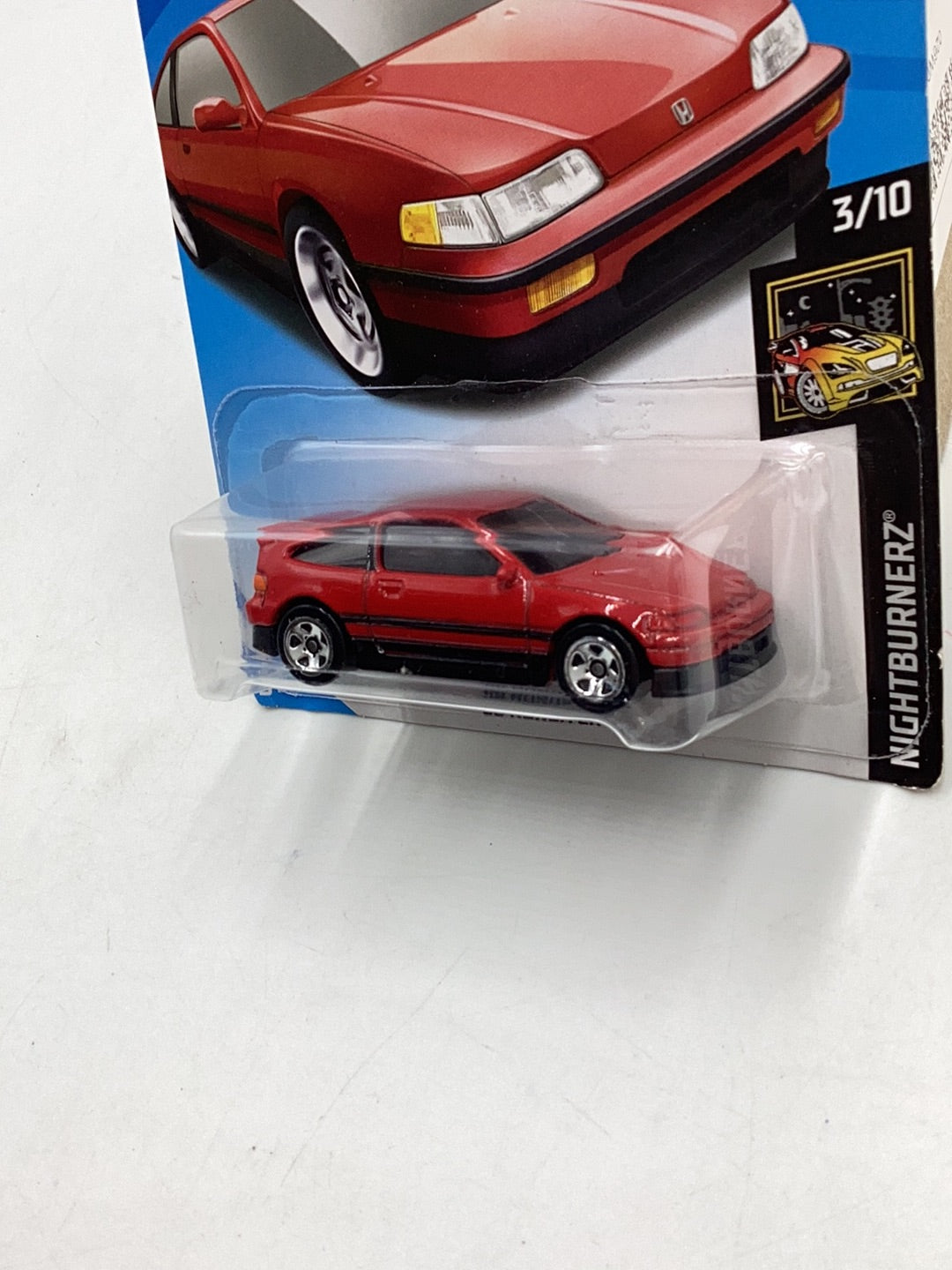 2019 Hot wheels #49 88 Honda CR-X Red 77F