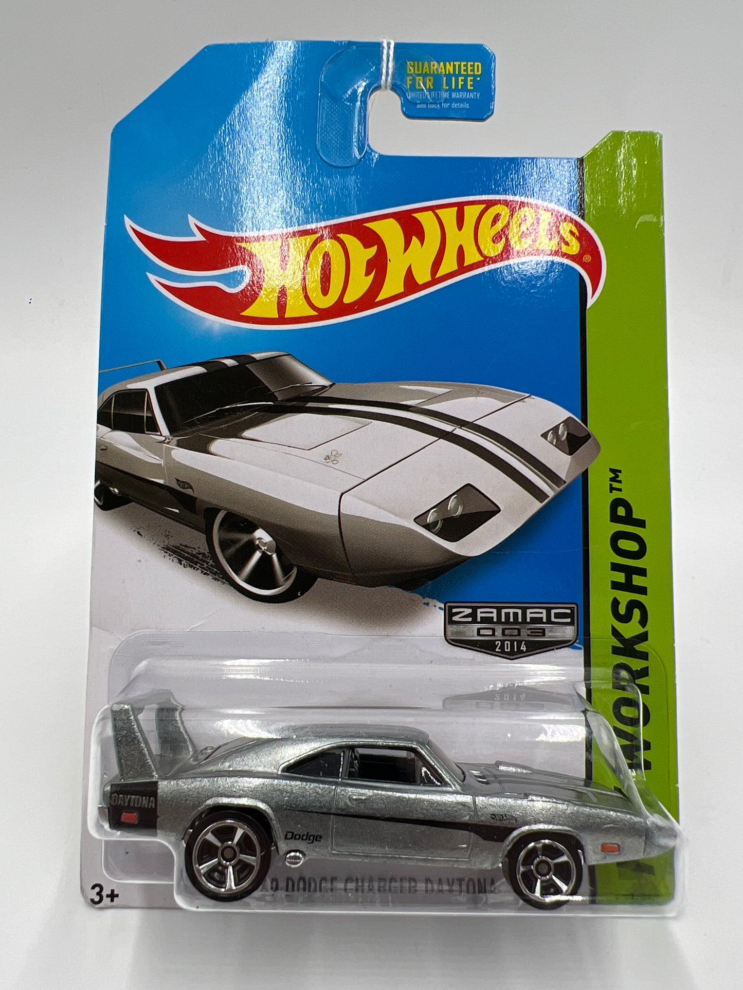 2014 Hot Wheels Walmart Exclusive Zamac 003 #234 69 Dodge Charger Daytona Bad Card 144D