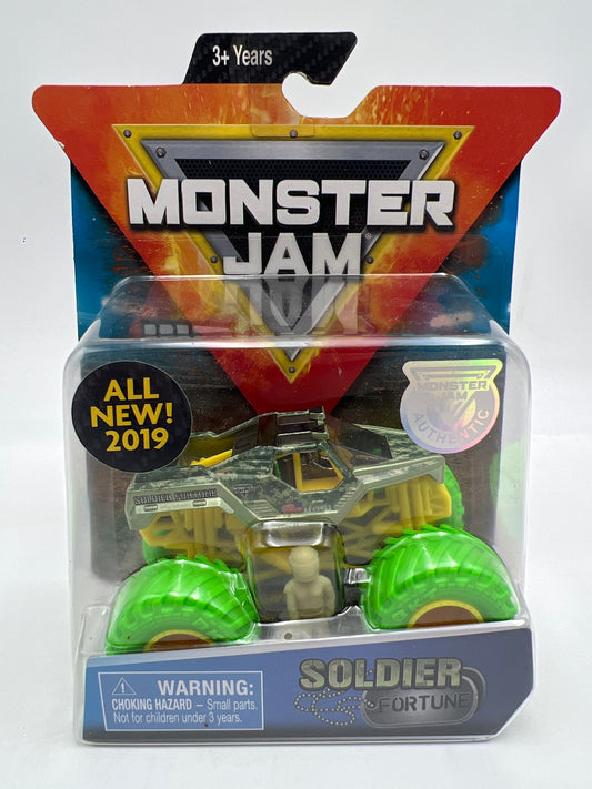 2019 Monster Jam Nitro Neon Soldier Fortune