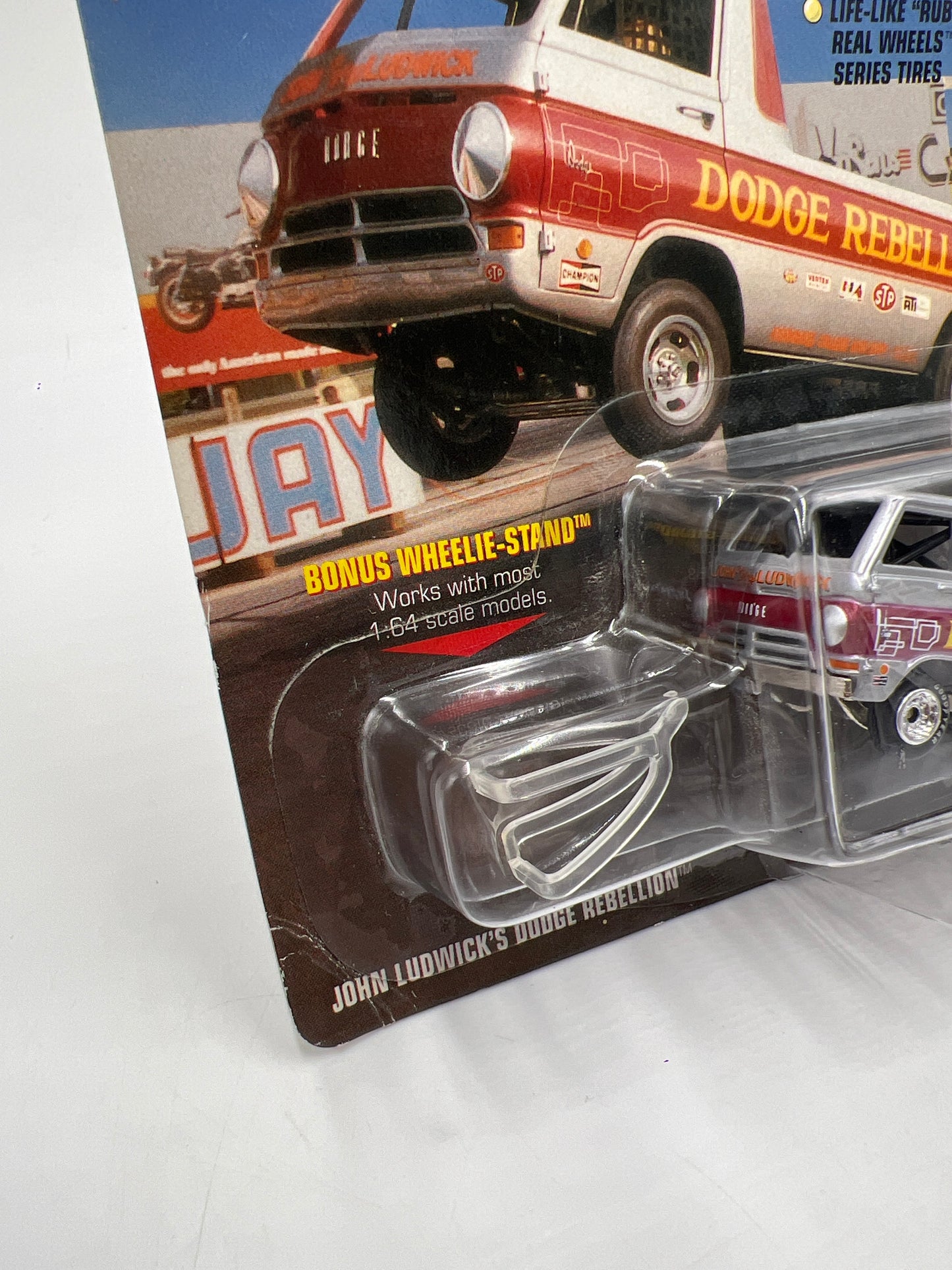 Johnny Lightning Show Stoppers John Ludwicks Dodge Rebellion Silver 231F