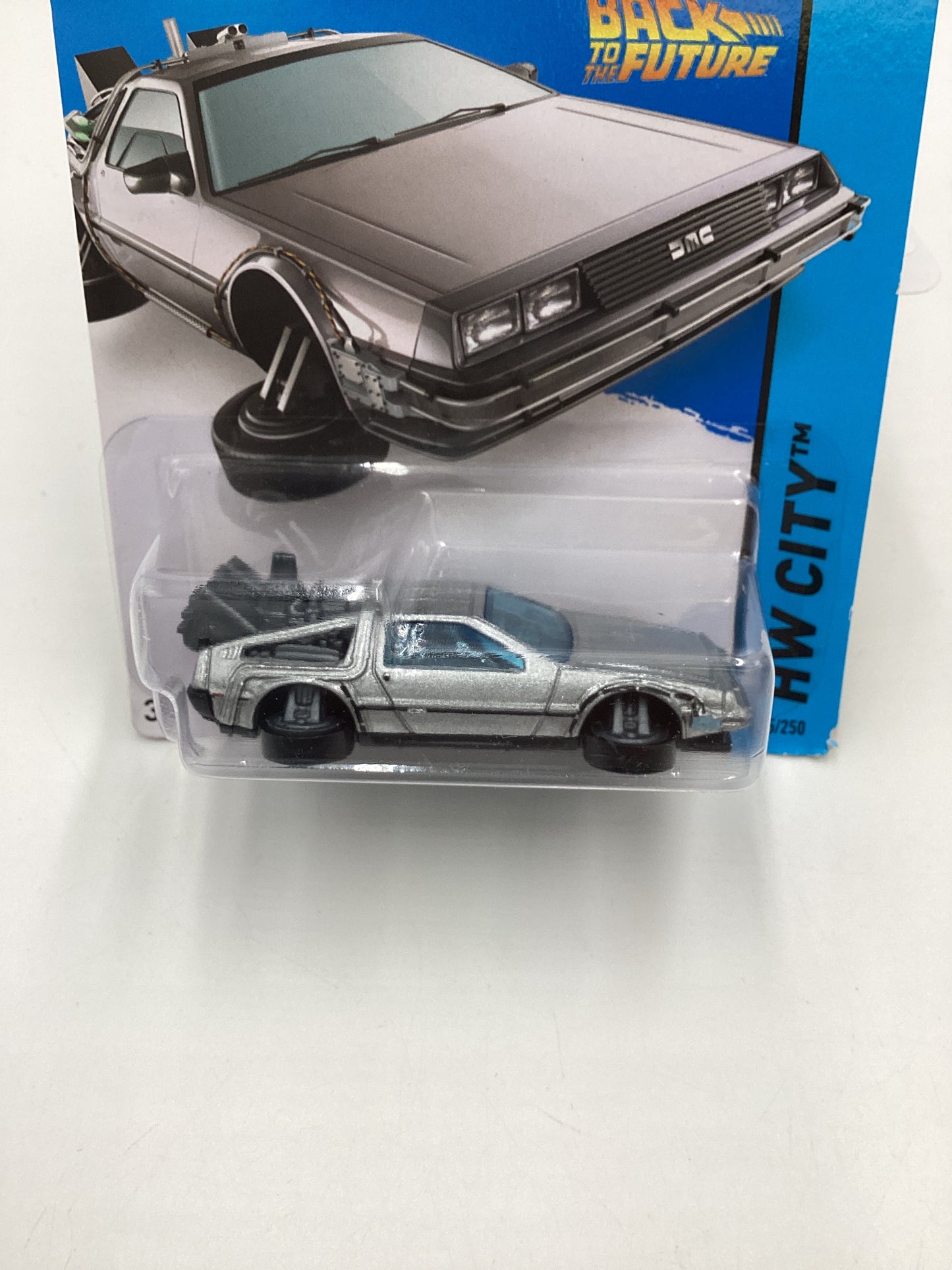 2015 Hot wheels HW City #45 Back To The Future Time Machine-Hover Mode 117A