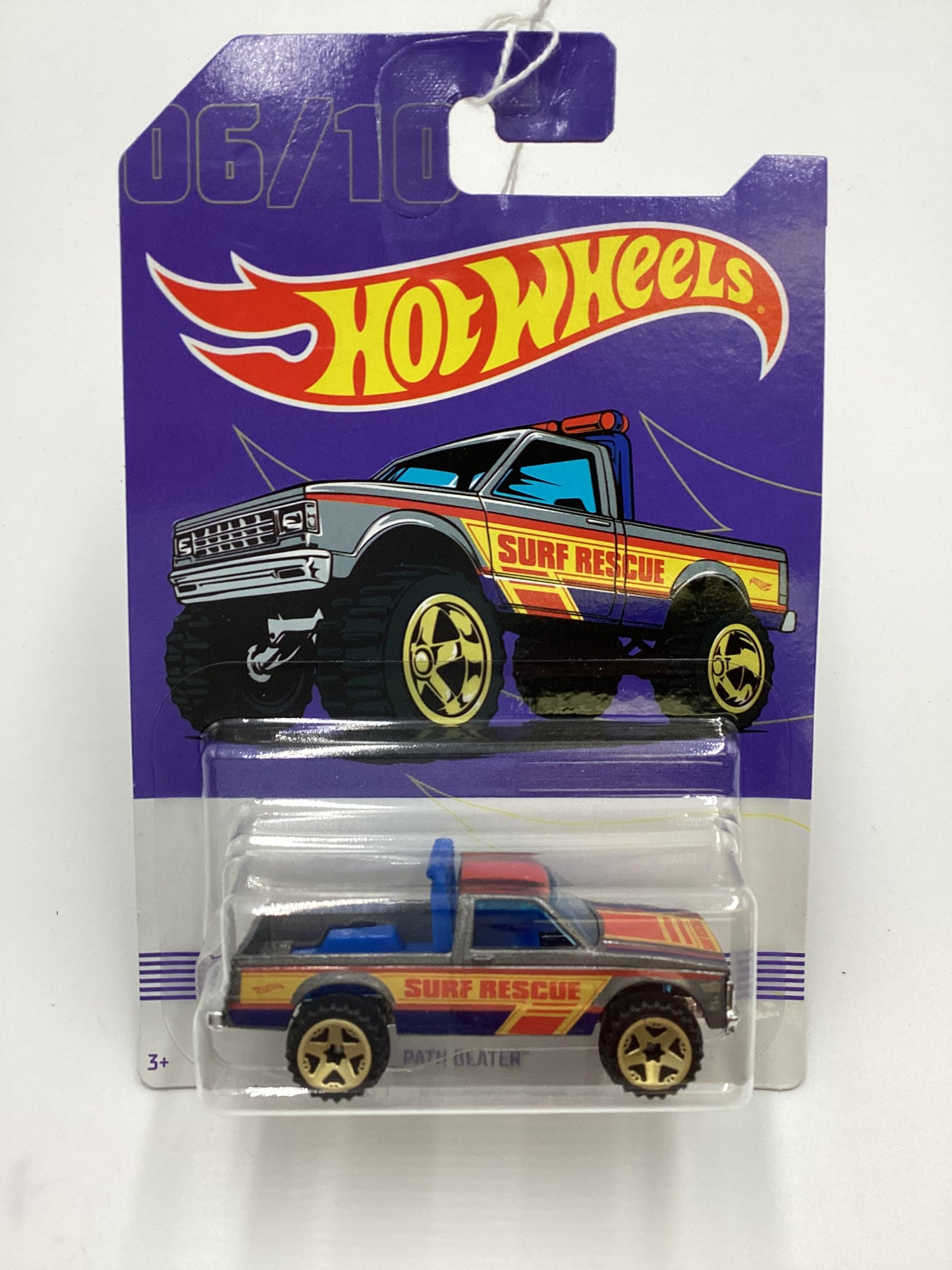 Hot Wheels American Truck Series Path Beater Silver #6 Walmart Exclusive 154A