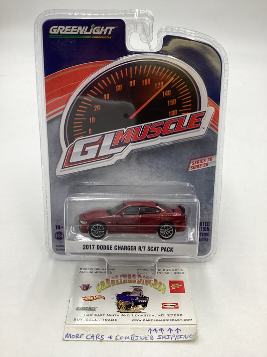 Greenlight GL Muscle 2017 Dodge Charger R/T scat pack 178E