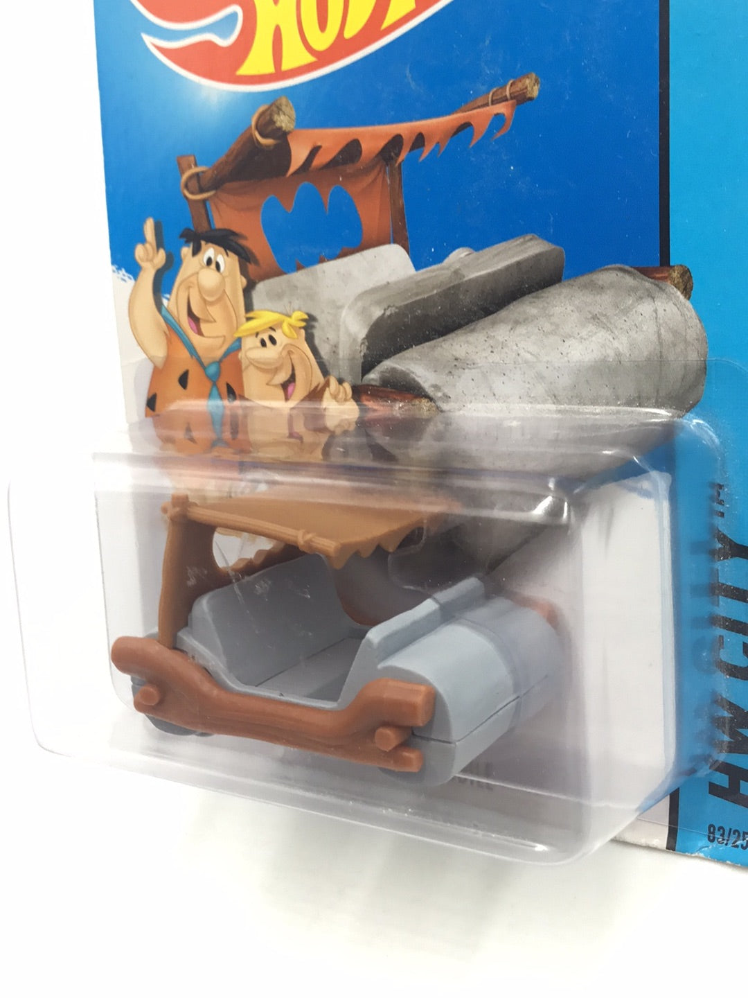 2014 hot wheels #83The Flintstones Flintmobile U4