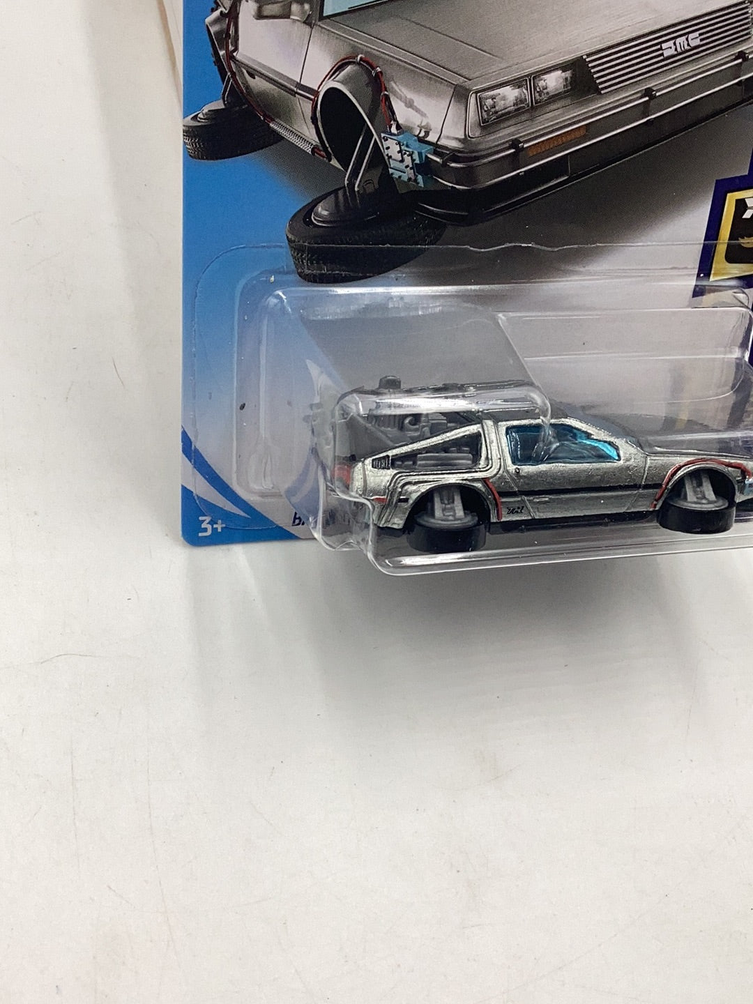 2019 hot wheels super treasure hunt Factory Sealed sticker #108 Back to the future Time Machine hover mode